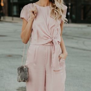 Pink Jumpsuit
